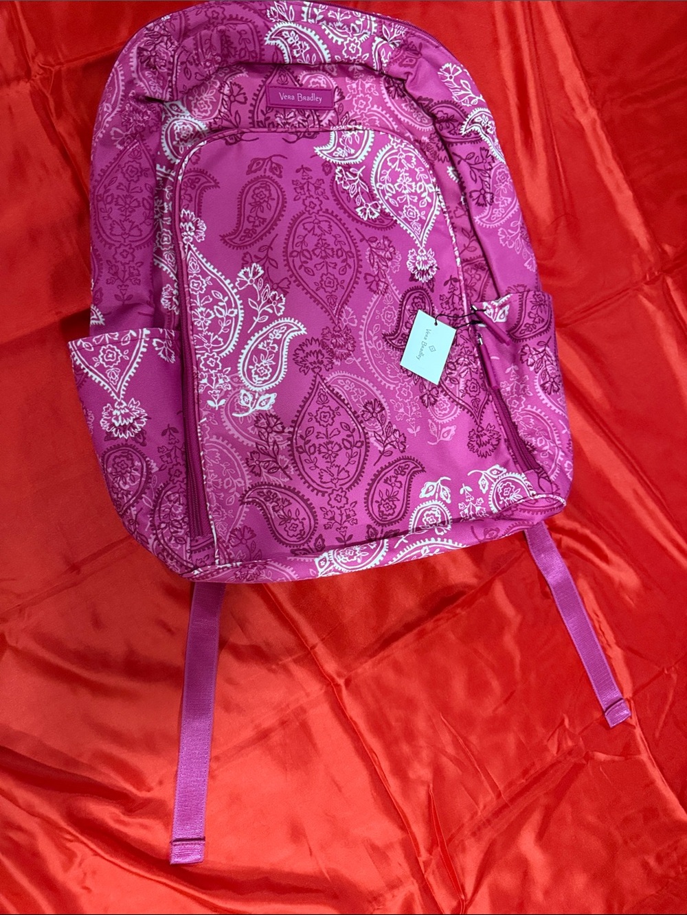 WOW POSHMARK - Authentic Vera Bradley NWT Pink Backpack 12”L x 16”H